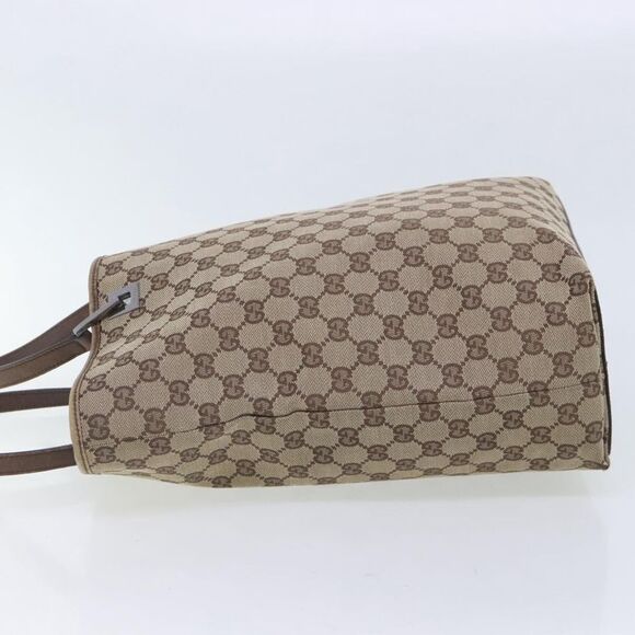 Gucci Beige Canvas Tote Bag (Pre-Owned) - Picture 4 of 16
